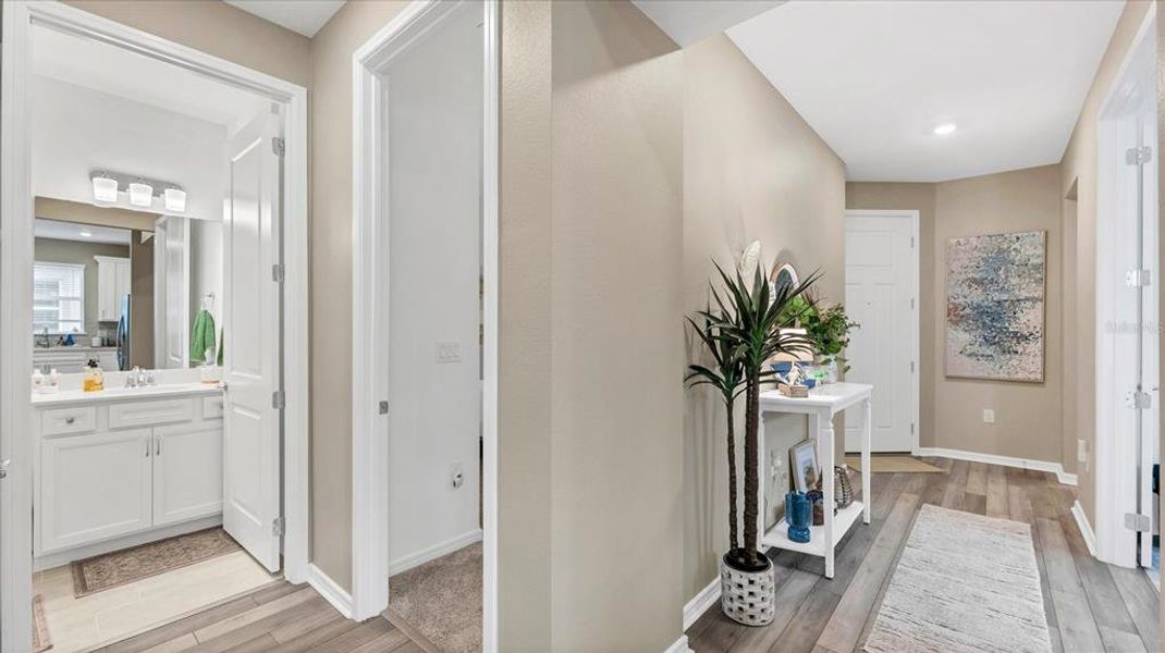 Furnished interior view inside a new home in , Parrish (Image 6).