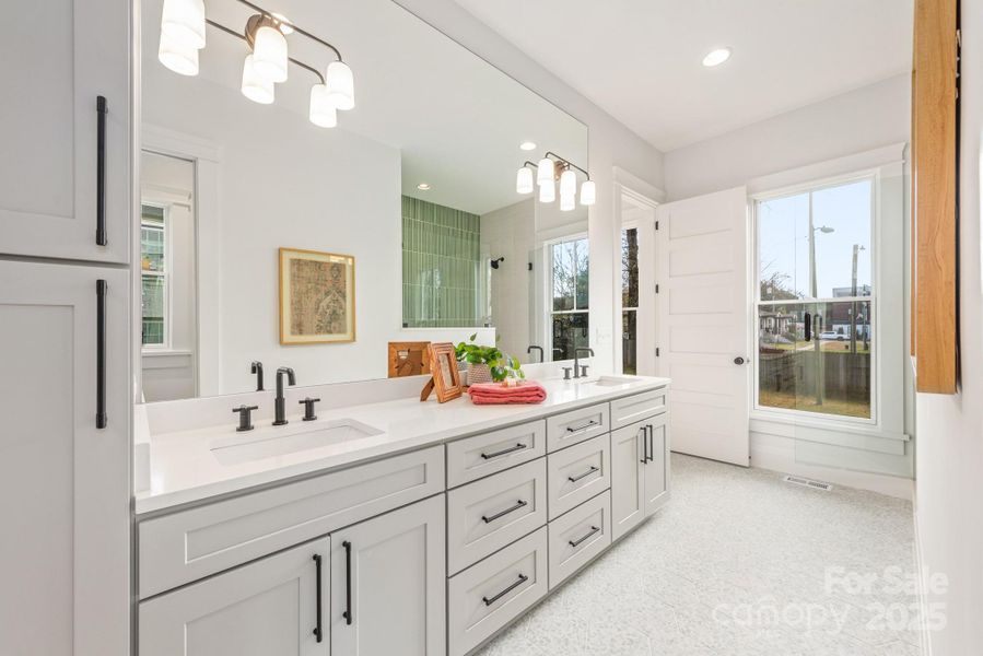 Furnished interior view inside a new home in , Charlotte (Image 14). Furnished interior view inside a new home in , Charlotte (Image 14).