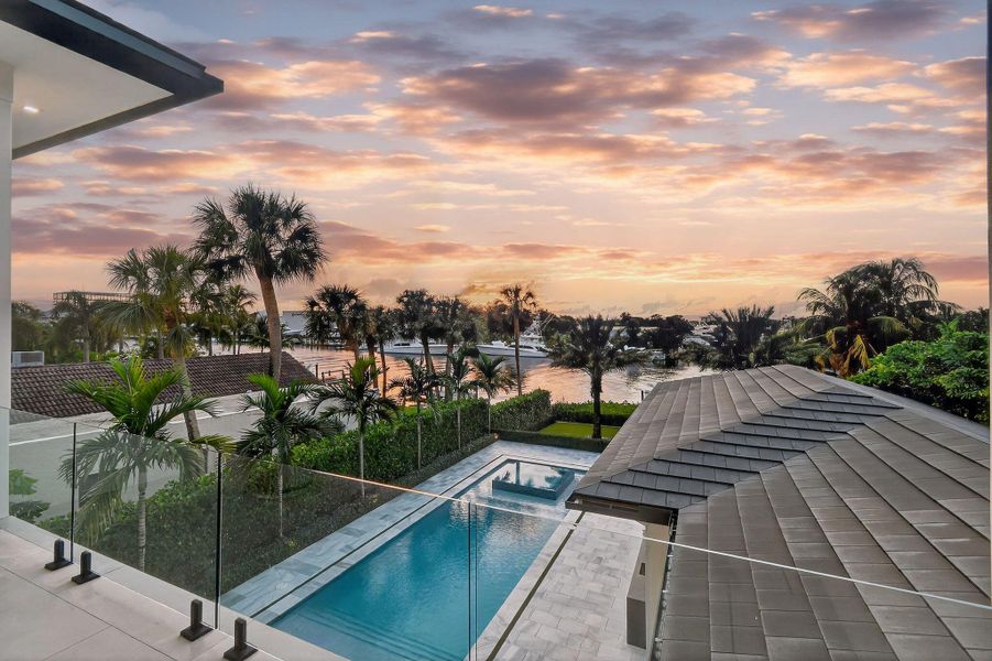 Exterior details and patio area of a home in , North Palm Beach (Image 34).