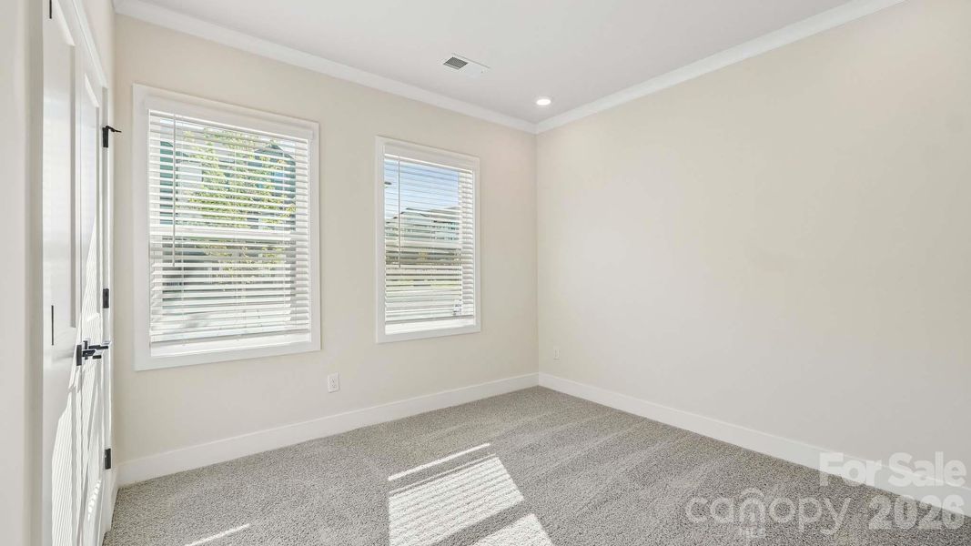Spacious, unfurnished interior of a new home in The Townes at Lake Norman, Mooresville (Image 18).