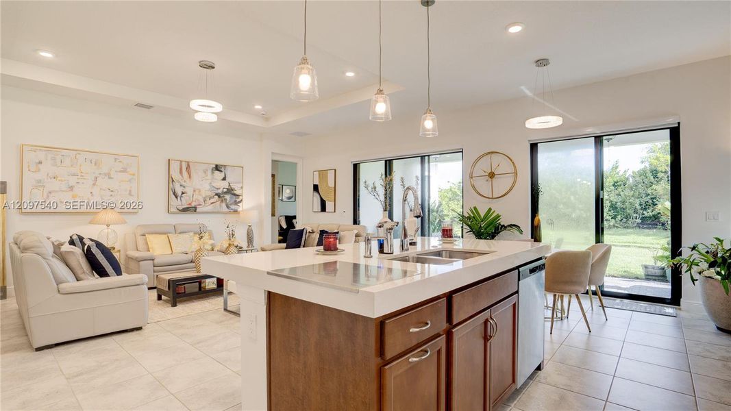 Furnished interior view inside a new home in , Westlake (Image 35).