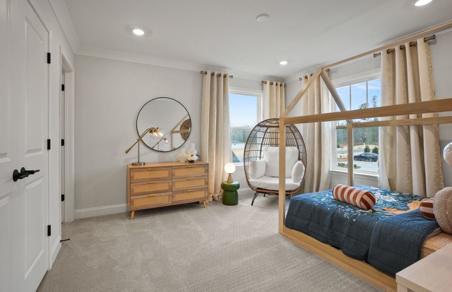 Furnished interior view inside a new home in Elmbrook, Indian Trail (Image 13).