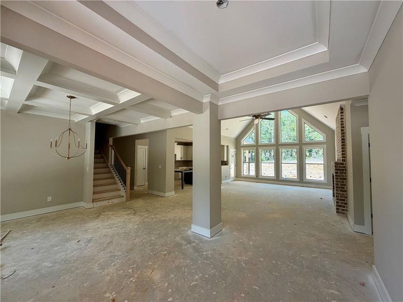 In-progress construction of a new home in , Dallas, GA (Image 13).