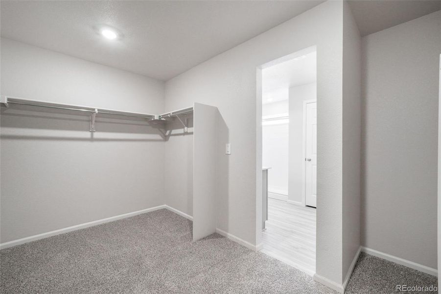 Primary Walk-In Closet