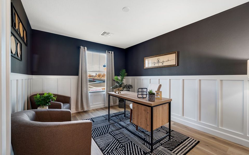 Furnished interior view inside a new home in Bay Creek, Baytown (Image 5).