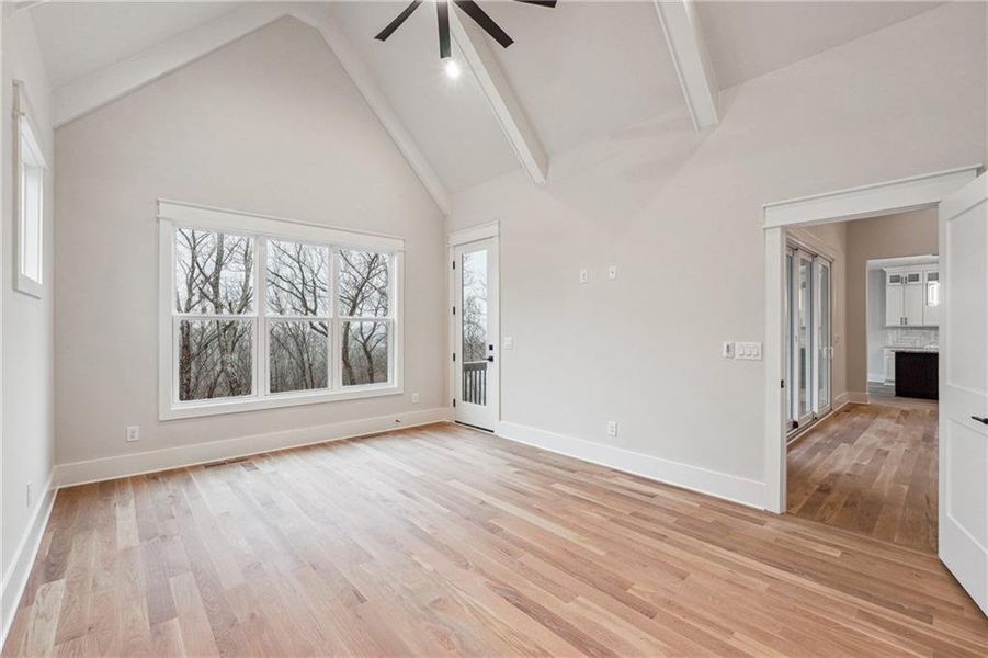 Spacious, unfurnished interior of a new home in , Dawsonville (Image 32).