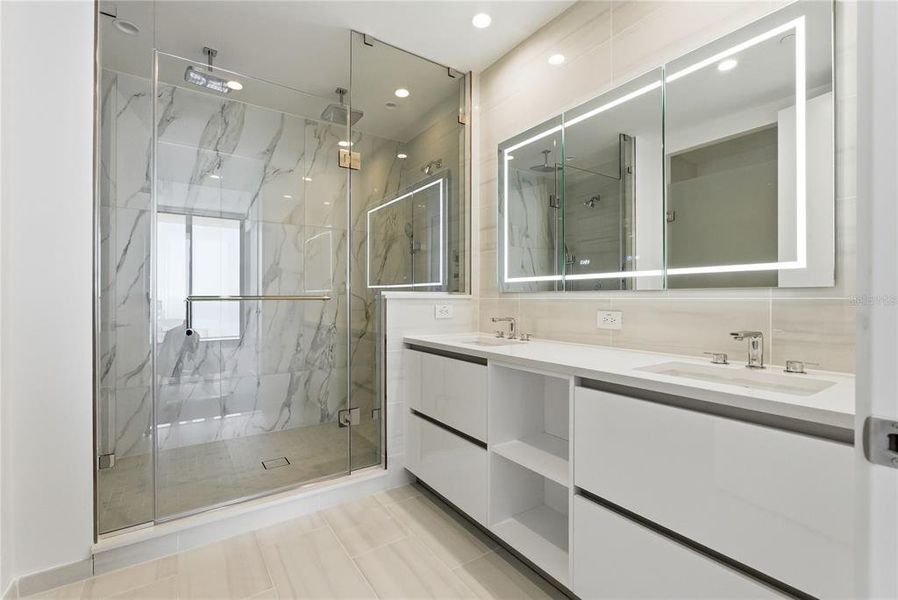 Furnished interior view inside a new home in , St. Petersburg (Image 10).