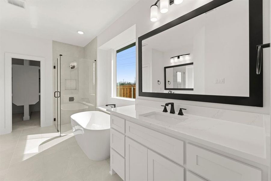 Furnished interior view inside a new home in Inspiration, Lucas (Image 17).