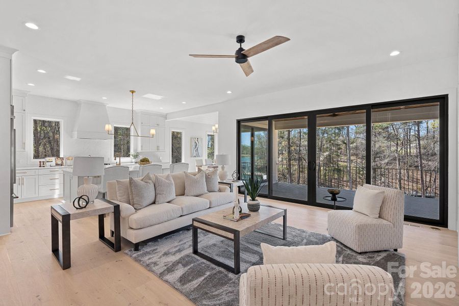 Furnished interior view inside a new home in , Mooresville (Image 16).
