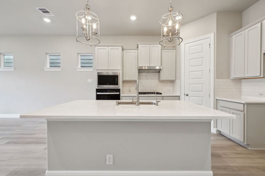 Furnished interior view inside a new home in Katy Grand Village - Luxe Series, Katy (Image 12). Furnished interior view inside a new home in Katy Grand Village - Luxe Series, Katy (Image 12).