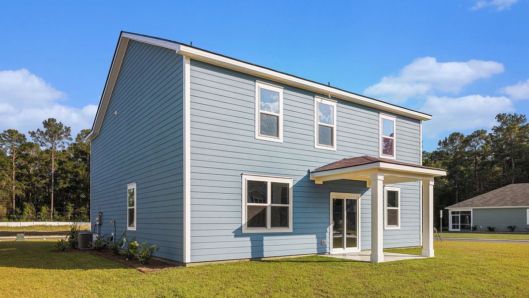 Representative exterior details of a home built from the Plan by D.R. Horton in Hemingway Landing, Conway (Image 4). Representative exterior details of a home built from the Plan by D.R. Horton in Hemingway Landing, Conway (Image 4).