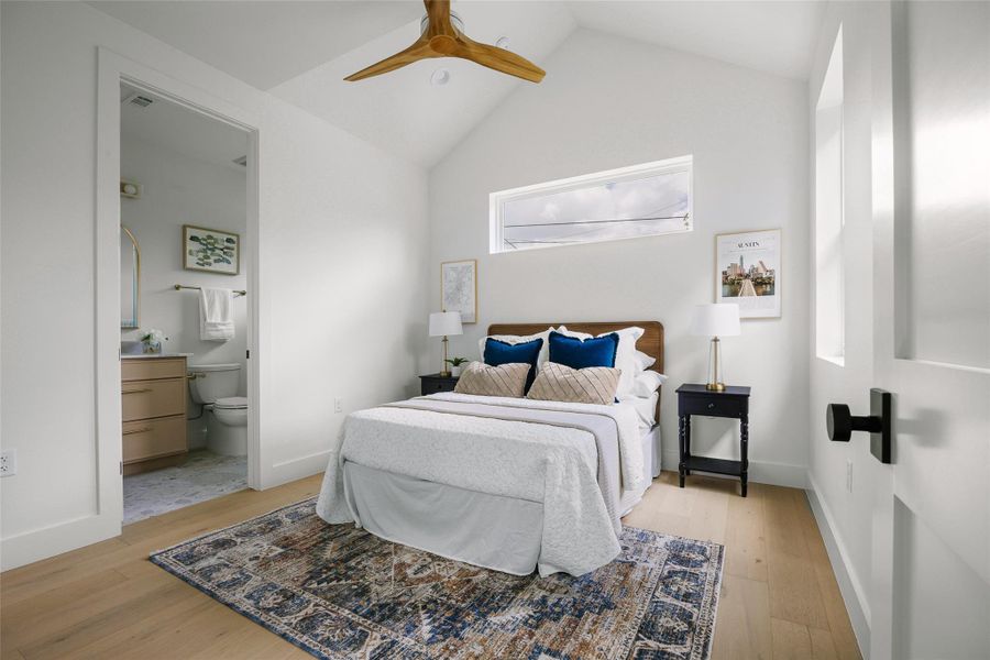 Furnished interior view inside a new home in , Austin (Image 23).