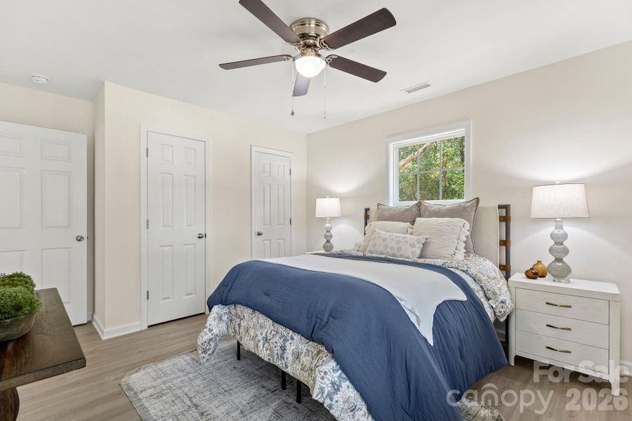 Furnished interior view inside a new home in , York (Image 10).