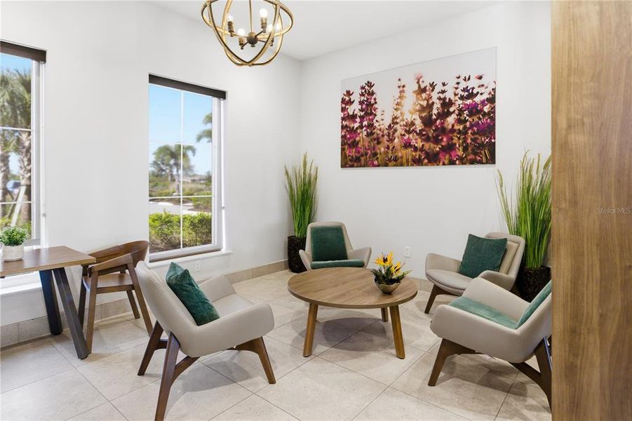 Furnished interior view inside a new home in , Bradenton (Image 10).