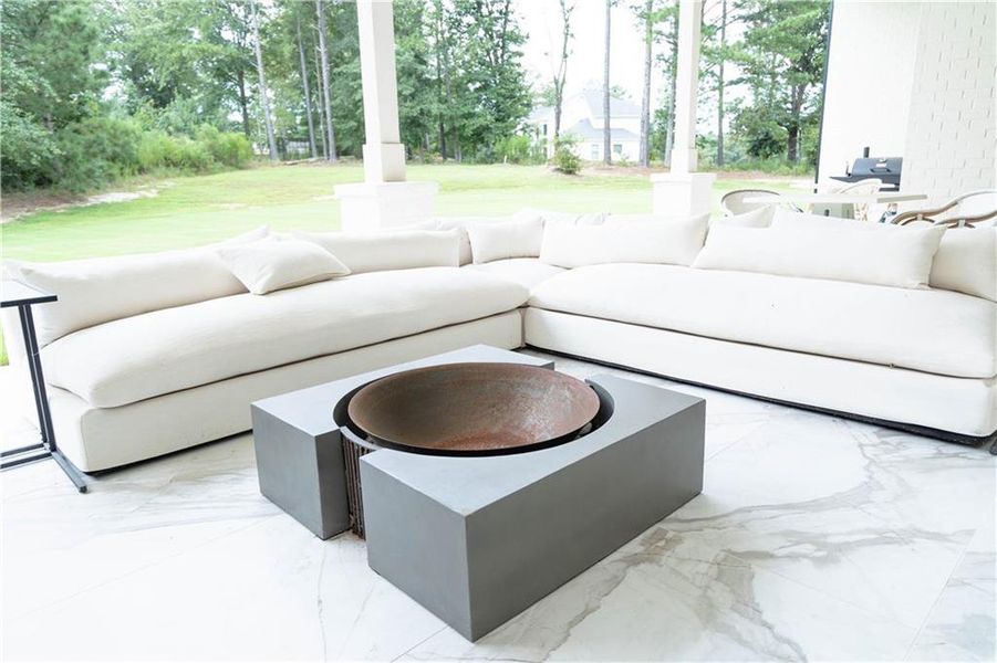 Furnished interior view inside a new home in , Stockbridge (Image 40).