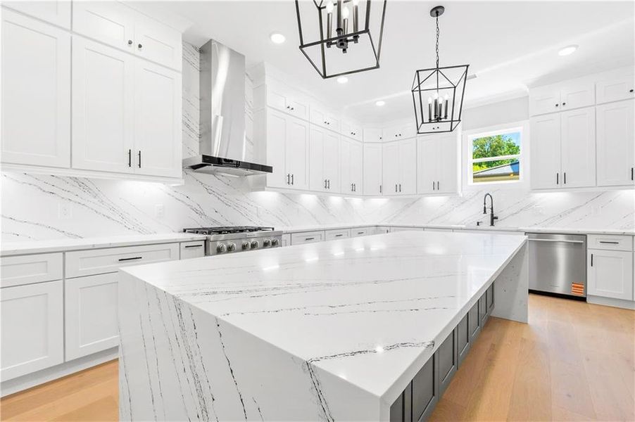 Furnished interior view inside a new home in , Brookhaven (Image 13).