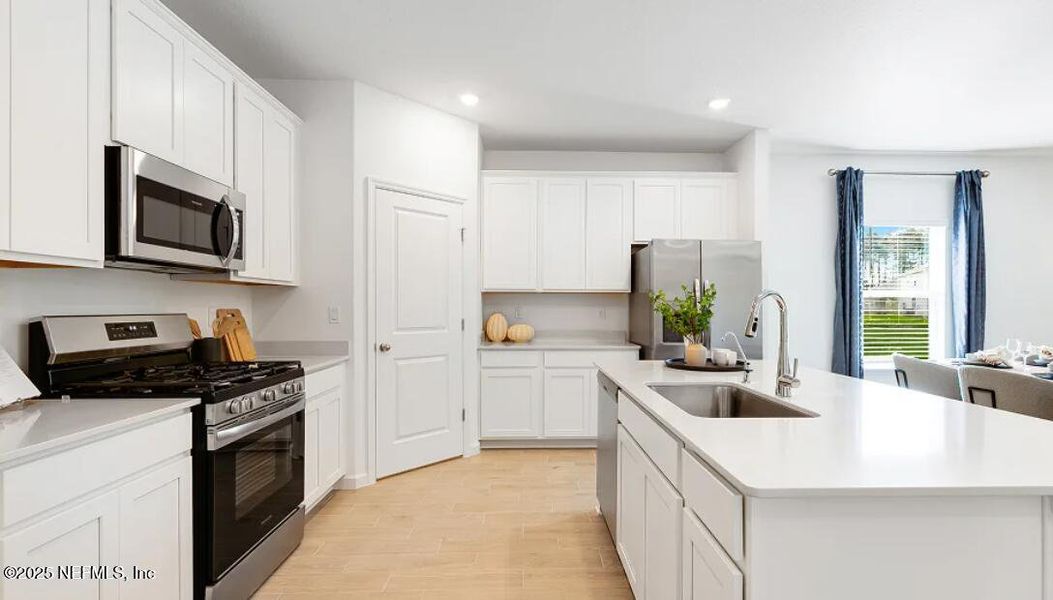 Furnished interior view inside a new home in , Green Cove Springs (Image 13).