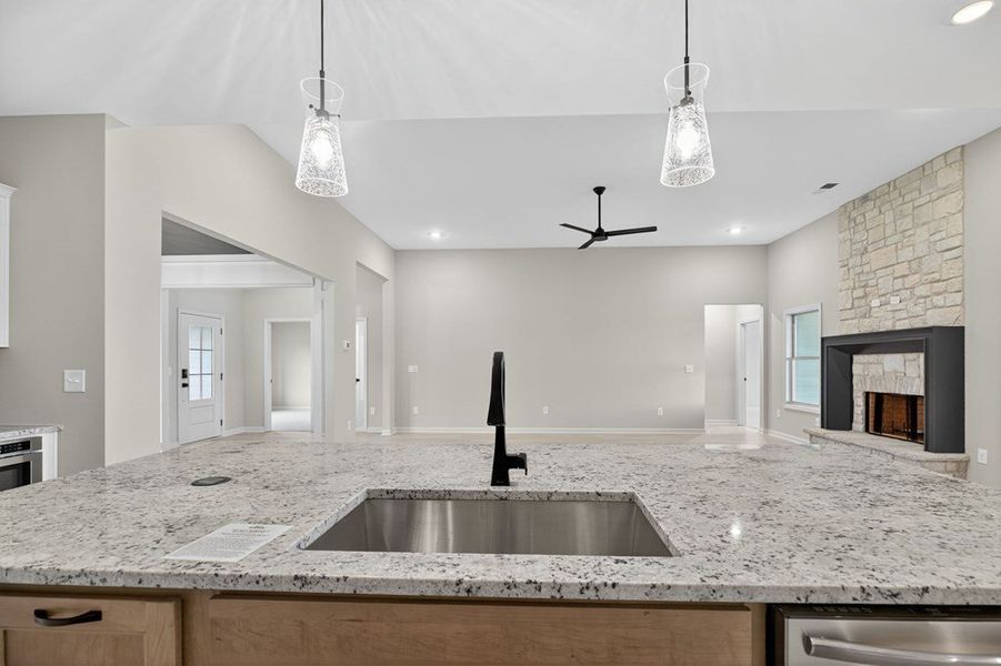 Furnished interior view inside a new home in GRAY ROAD, Roopville (Image 5).