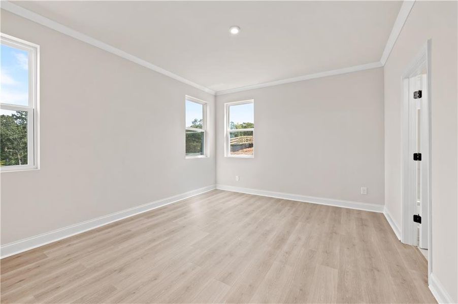 Spacious, unfurnished interior of a new home in Gatherings® at GreenHouse, Marietta (Image 37).