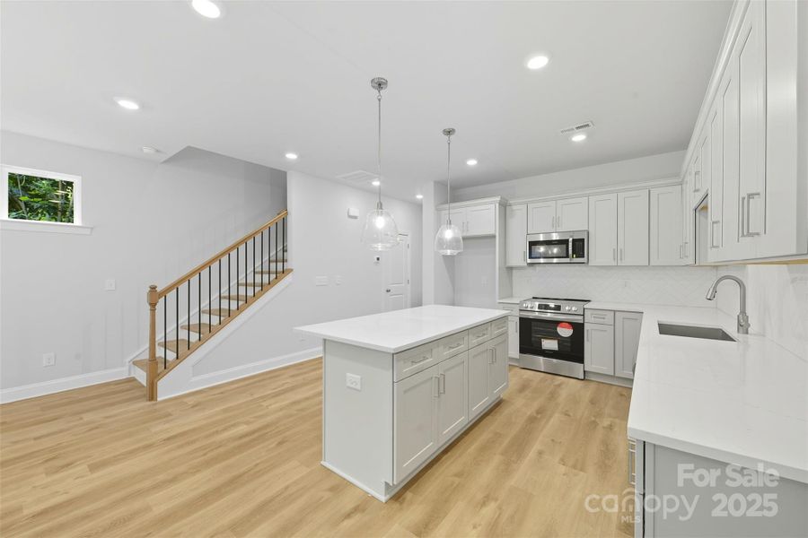 Furnished interior view inside a new home in , Charlotte (Image 4).