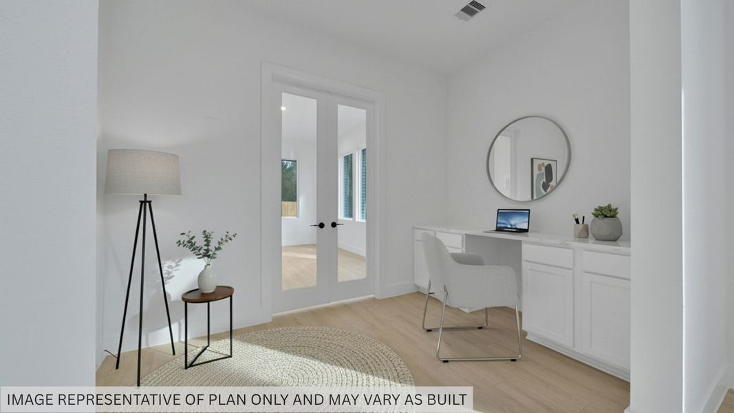 Furnished interior view inside a new home in Butlers Bend Estates, Pinehurst (Image 8).