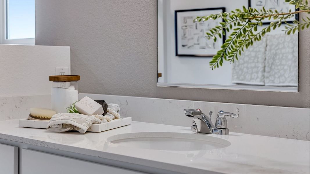 Close-up of interior finishes inside a home in Settlers Crossing, Commerce City (Image 23).
