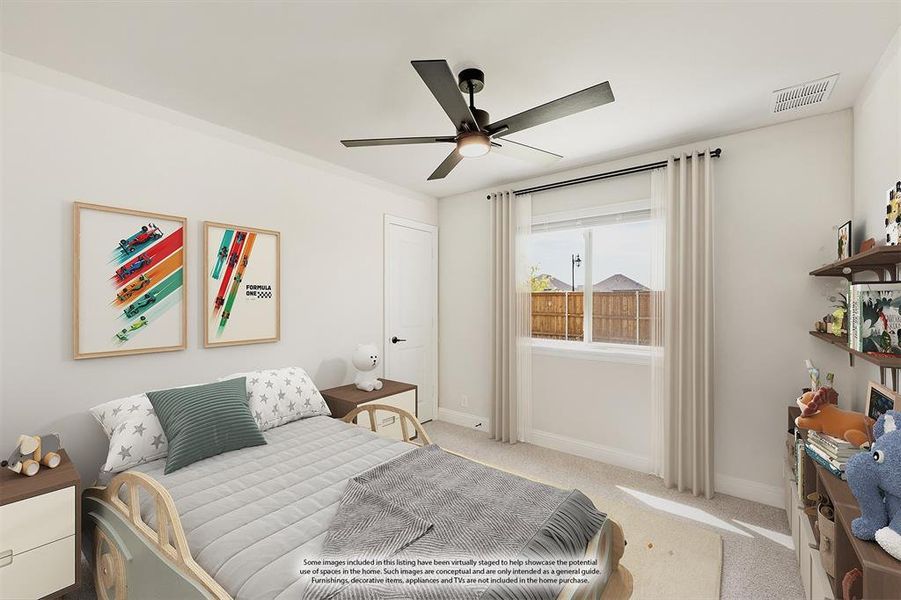 Furnished interior view inside a new home in Devonshire Classic 50-55, Forney (Image 5). Furnished interior view inside a new home in Devonshire Classic 50-55, Forney (Image 5).