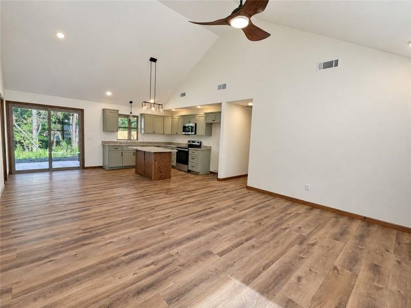 Spacious, unfurnished interior of a new home in , Ellijay (Image 9). Spacious, unfurnished interior of a new home in , Ellijay (Image 9).