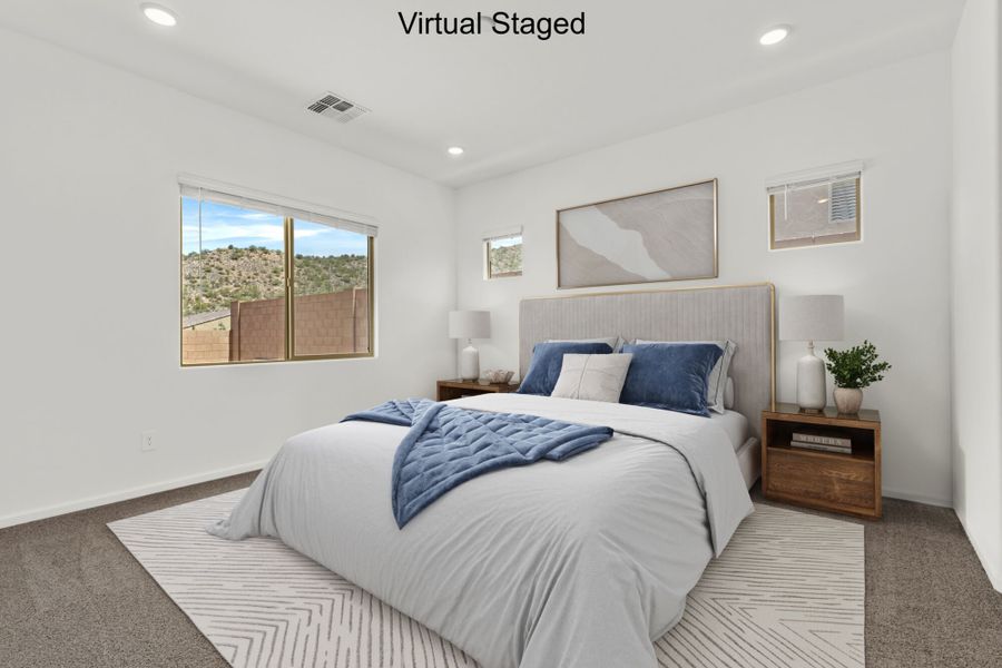 Furnished interior view inside a new home in Saguaro Reserve II, Marana (Image 11).