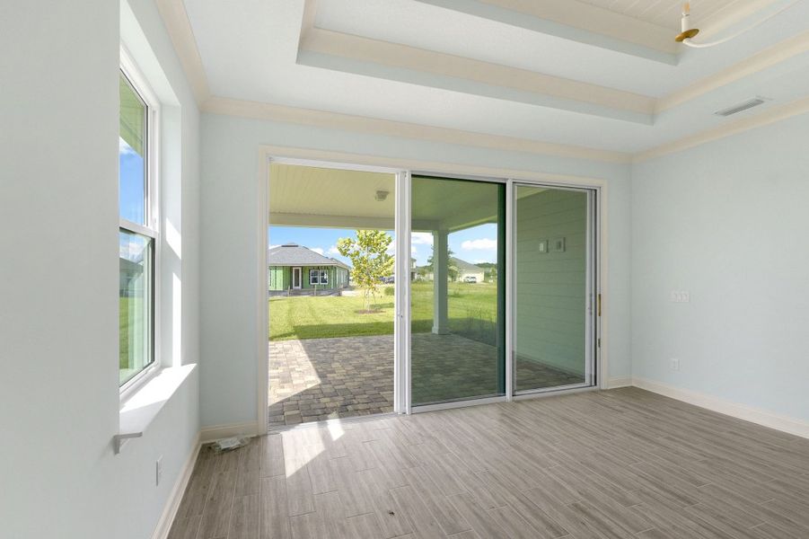 Representative unfurnished interior of a home built from the Sebring by Riverside Homes in Mariposa at EverRange, Jacksonville (Image 64).