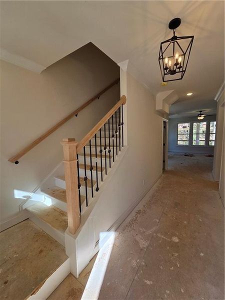 In-progress construction of a new home in , Buford, GA (Image 18).