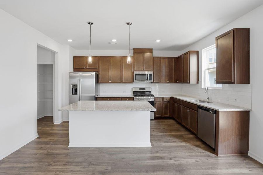 Furnished interior view inside a new home in Falls Creek, Flowery Branch (Image 8).