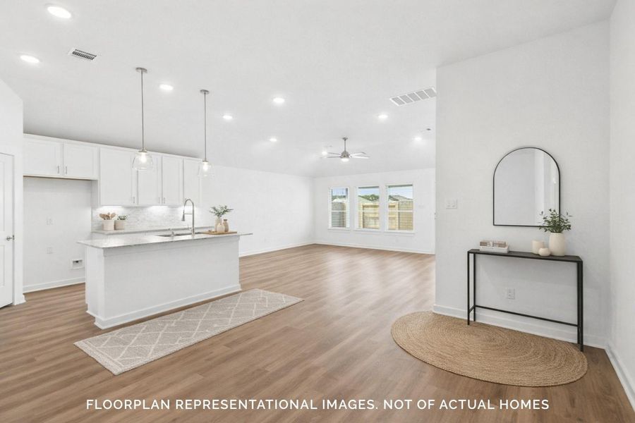 Furnished interior view inside a new home in Miller's Pond, Rosenberg (Image 8).
