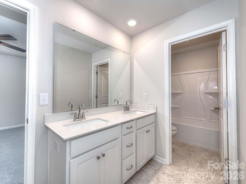 Furnished interior view inside a new home in Shannon Woods, Maiden (Image 7).