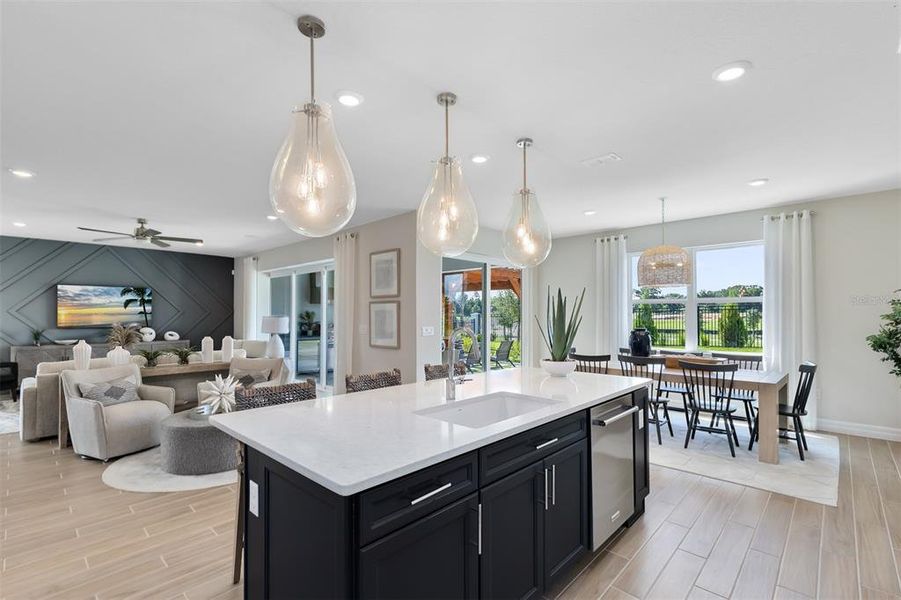 Furnished interior view inside a new home in Hartford Terrace, Davenport (Image 12).