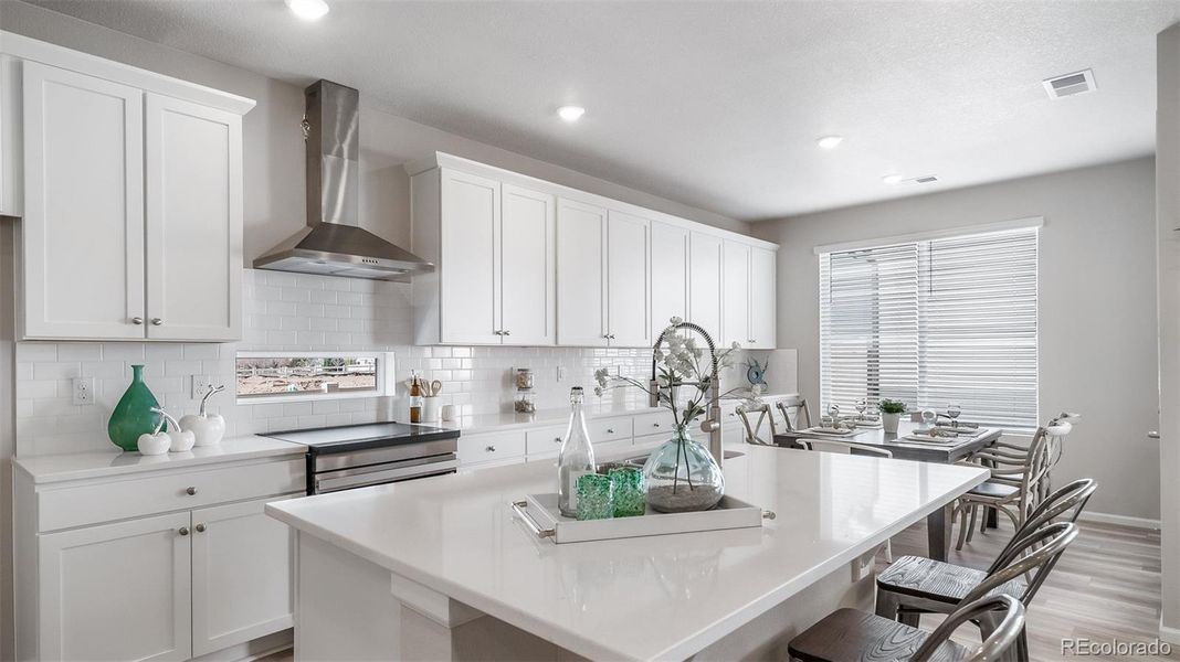 Furnished interior view inside a new home in , Aurora (Image 8).
