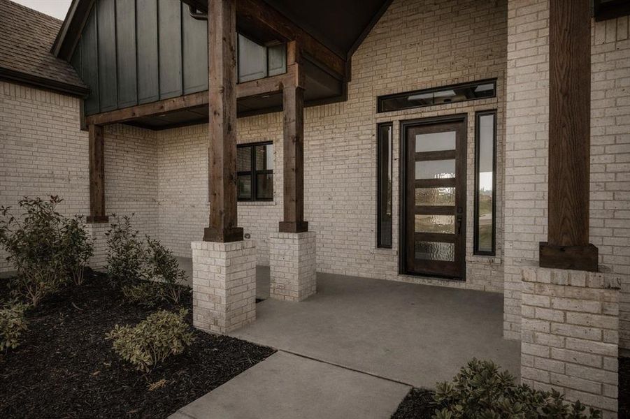 Exterior details and patio area of a home in , Nevada (Image 20).