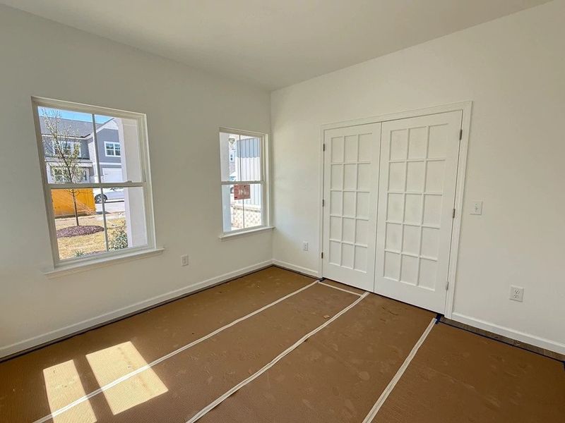 In-progress construction of a new home in The Point, Rolesville, NC (Image 8).
