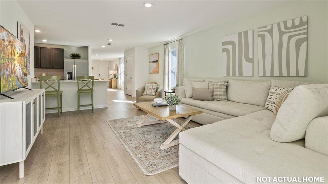 Furnished interior view inside a new home in Grand Reserve, Bunnell (Image 8). Furnished interior view inside a new home in Grand Reserve, Bunnell (Image 8).