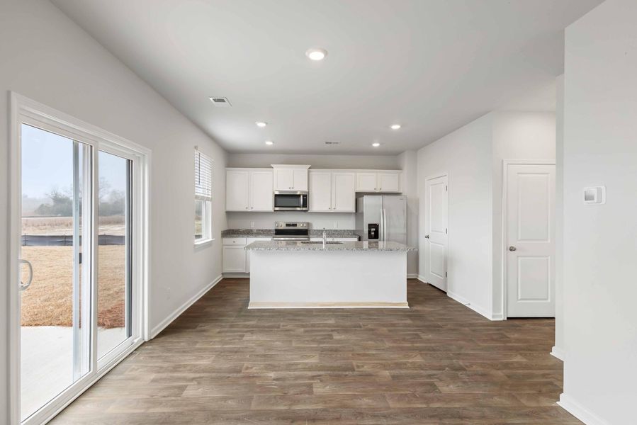 Furnished interior view inside a new home in Huggins Hill, Manning (Image 12). Furnished interior view inside a new home in Huggins Hill, Manning (Image 12).