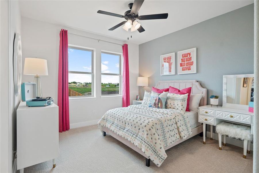 Beazer Homes Lovers Landing Madison Floorplan. This is not a photo of the actual home, but is a photo of the Madison floorplan.