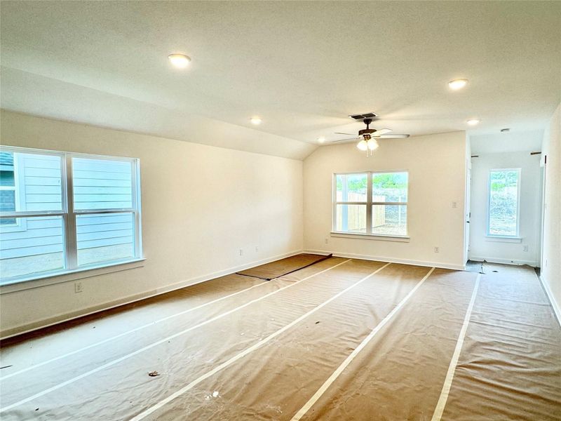 In-progress construction of a new home in Carillon, Manor, TX (Image 11).