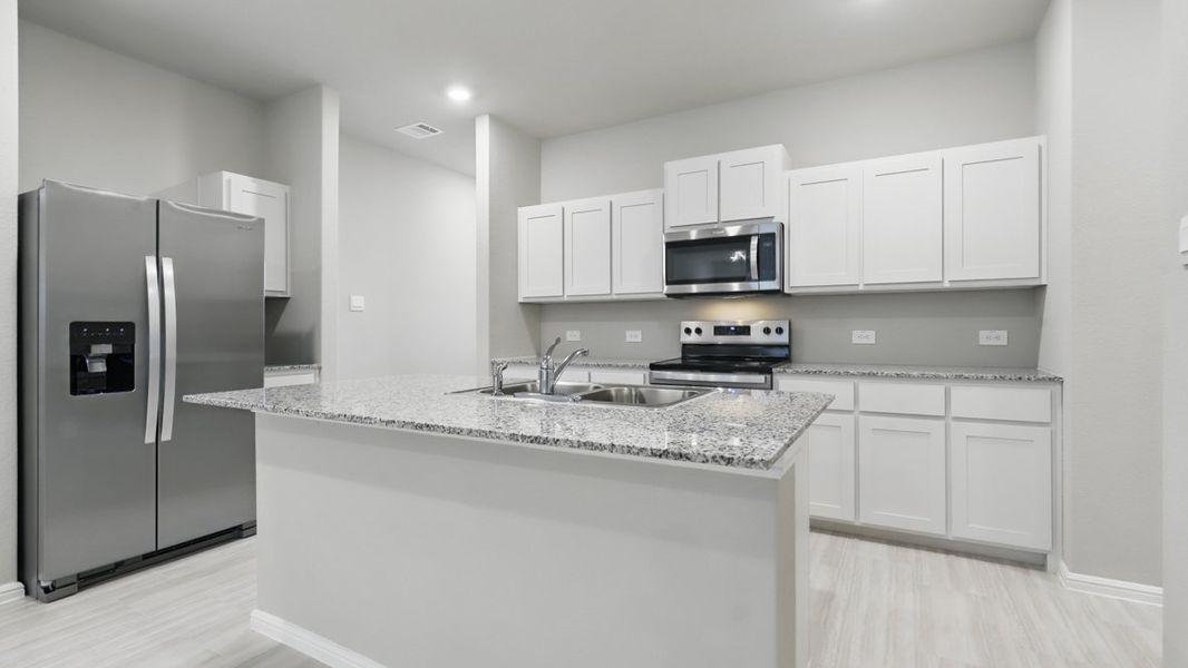 Furnished interior view inside a new home in Orchard Village, Fort Worth (Image 4). Furnished interior view inside a new home in Orchard Village, Fort Worth (Image 4).