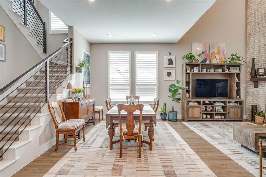 Furnished interior view inside a new home in , Fort Worth (Image 19).