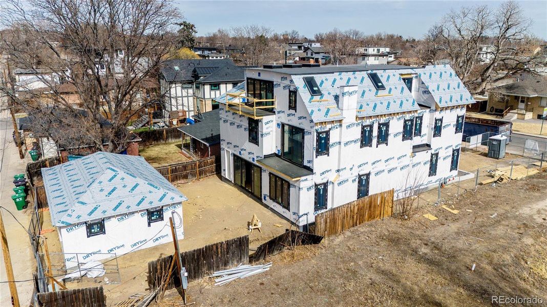 In-progress construction of a new home in , Denver, CO (Image 38).