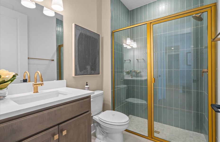 Representative furnished interior of a home built from the Mystique by Del Webb in Del Webb Southern Oaks, Newnan (Image 10).