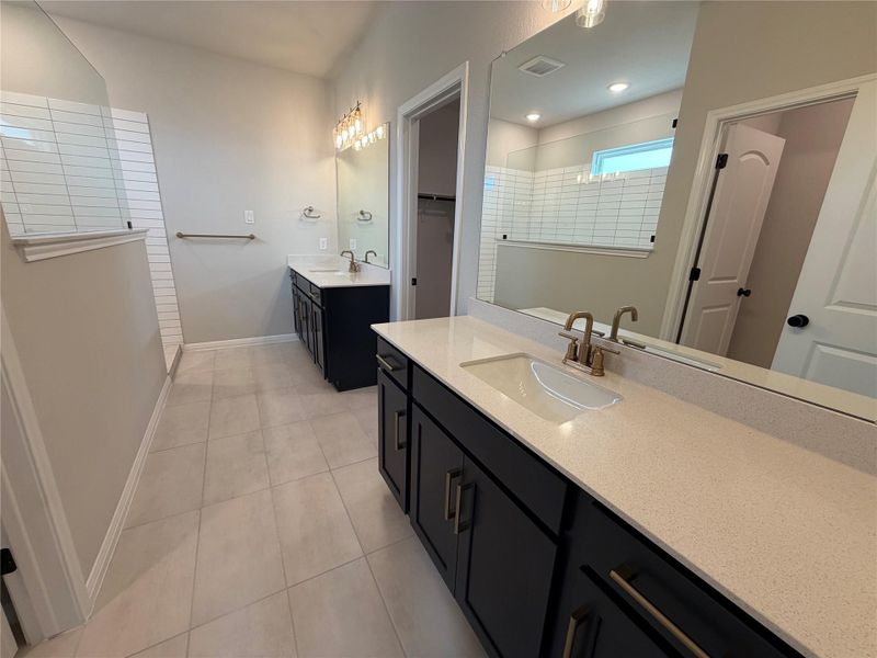 Furnished interior view inside a new home in Lariat, Liberty Hill (Image 8).