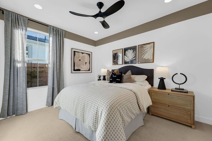 Representative furnished interior of a home built from the Compass by Taylor Morrison in Combs Ranch Journey Collection, San Tan Valley (Image 9).