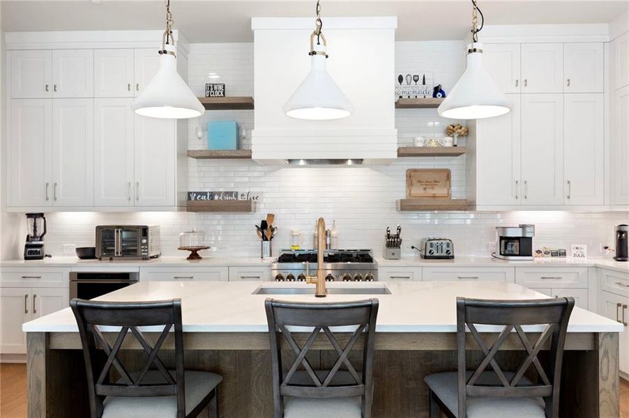 Furnished interior view inside a new home in , Marietta (Image 26).