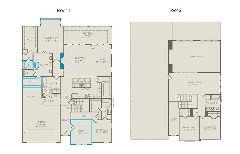 Layout of home